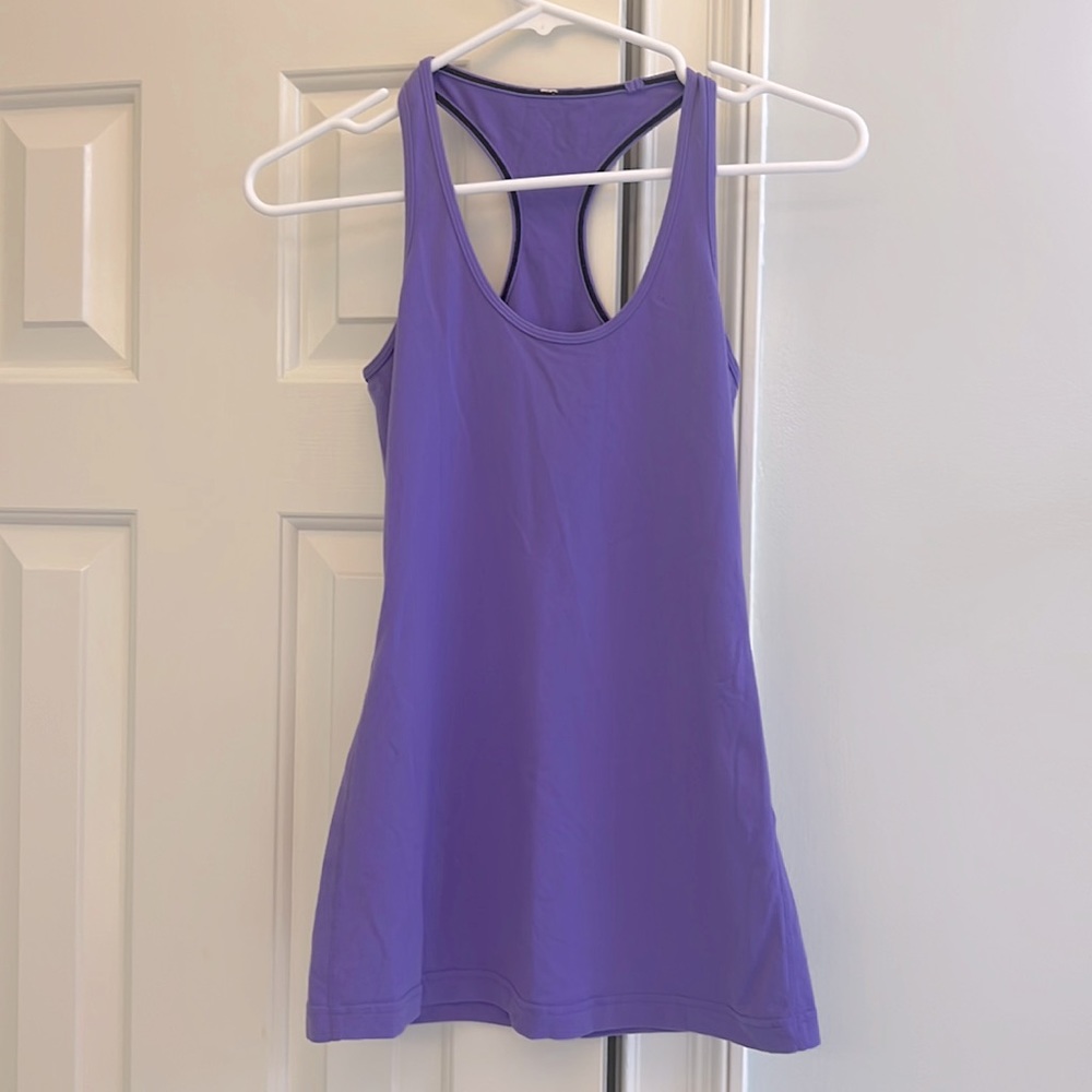Lululemon size 6 purple tank top